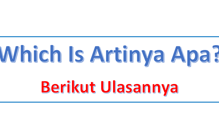 wich artinya apa