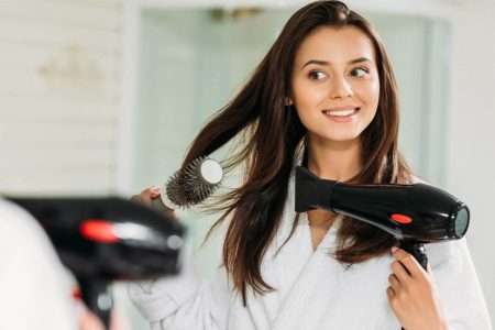 cara menggunakan hair dryer